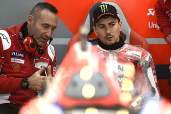 Jorge Lorenzo, Ducati Team, mit Cristian Gabbarini