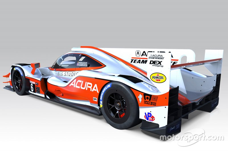Livrea dell'Acura del Team Penske