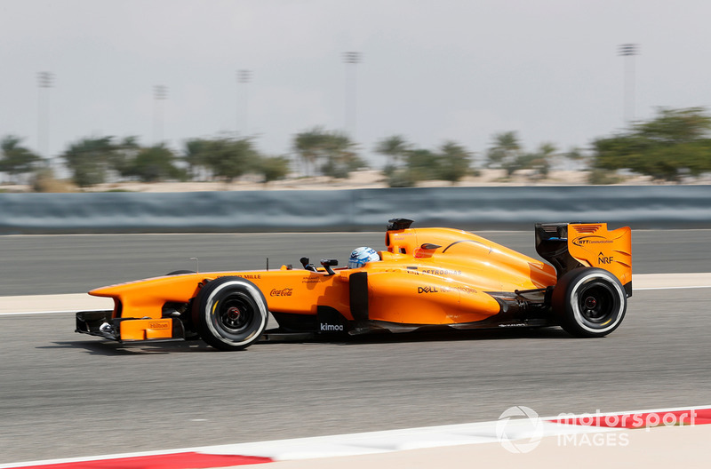 Jimmie Johnson dans la McLaren