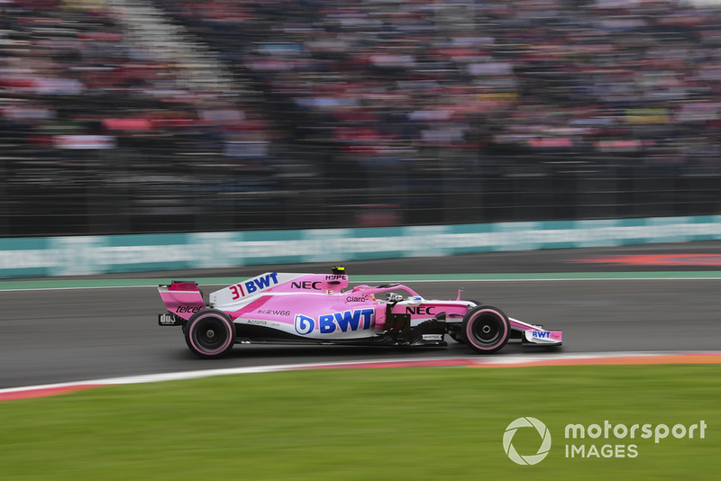 11: Esteban Ocon, Racing Point Force India VJM11, 1'16.844