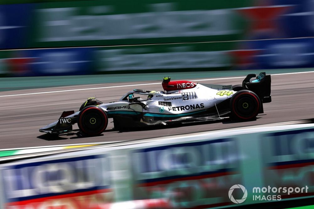 Mercedes persisted with zeropod design that carried the team to 2022 Interlagos 1-2 last year, but it proved a mistake