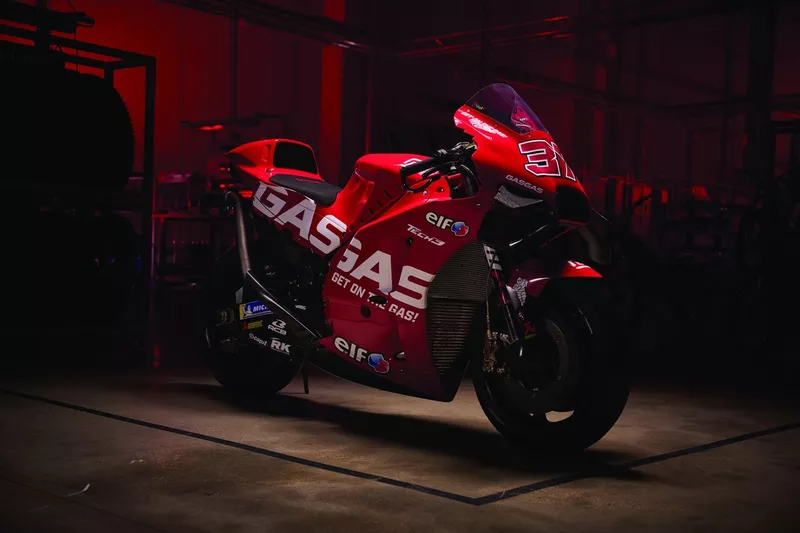 La KTM RC16 2023 de l'équipe Tech3