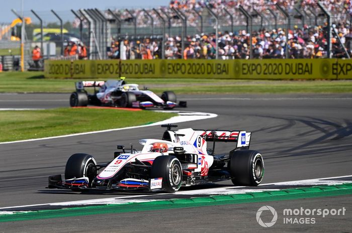 Nikita Mazepin, Haas VF-21, Mick Schumacher, Haas VF-21