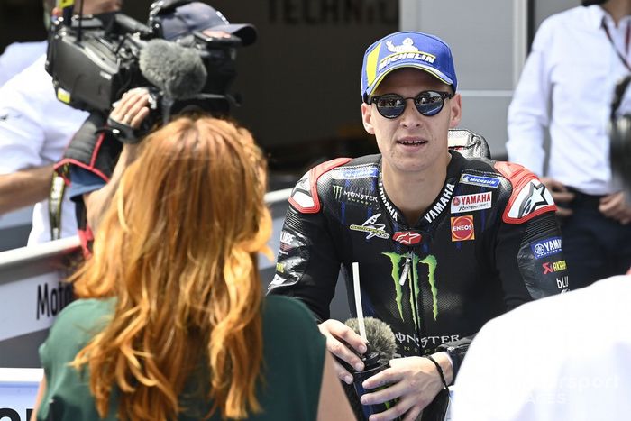 Ganador de la pole Fabio Quartararo, Yamaha Factory Racing