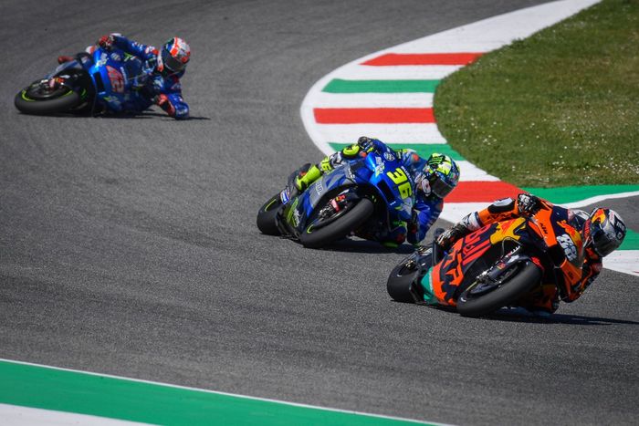 Miguel Oliveira, Red Bull KTM Factory Racing, Joan Mir, Team Suzuki MotoGP, Alex Rins, Team Suzuki MotoGP crash