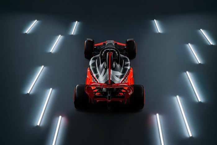 El concept de un coche de F1 que presentó Audi