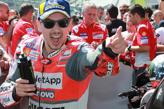 Переможець гонки Хорхе Лоренсо, Ducati Team