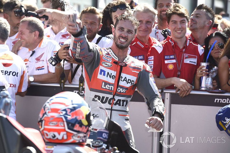 Переможець Андреа Довіціозо, Ducati Team