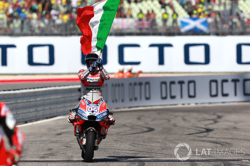 Ganador, Andrea Dovizioso, Ducati Team