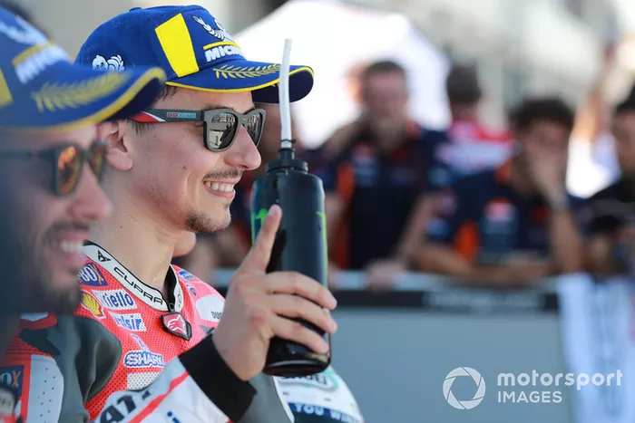 Ganador de la pole Jorge Lorenzo, Ducati Team