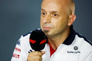 Simone Resta, Technical Director, Sauber, in the Press Conference