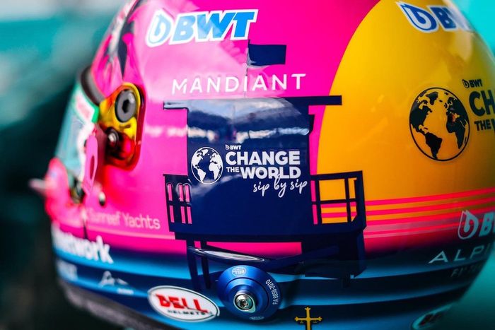 Casco de Fernando Alonso, Alpine