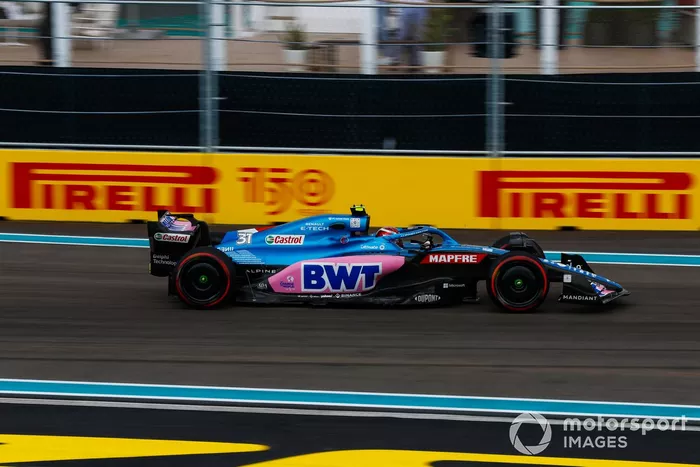 Esteban Ocon, Alpine A522