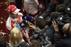Sebastian Vettel, Ferrari with media