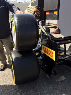 Pirelli tyre detail