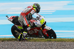Choque de Cal Crutchlow, Team LCR Honda
