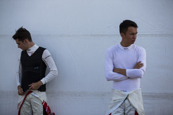 Charles Leclerc, ART Grand Prix e Alexander Albon, ART Grand Prix