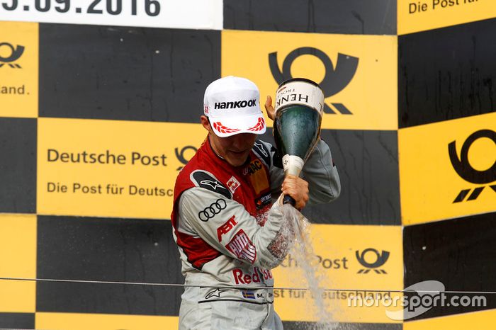 Podium: Mattias Ekström, Audi Sport Team Abt Sportsline, Audi A5 DTM
