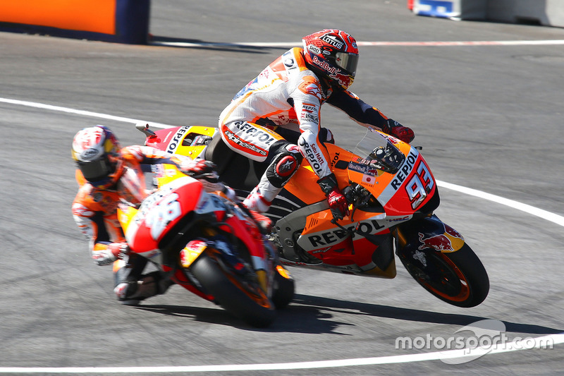 La caduta di Marc Marquez, Repsol Honda Team