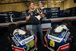 Loris Baz y Hector Barbera, Avintia Racing, Ducati