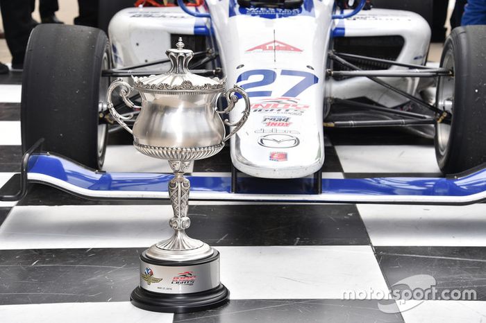 Ganador de la carrera Dean Stoneman, Andretti Autosport