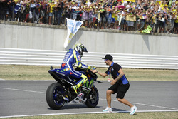 Valentino Rossi, Yamaha Factory Racing; Mattia Pasini
