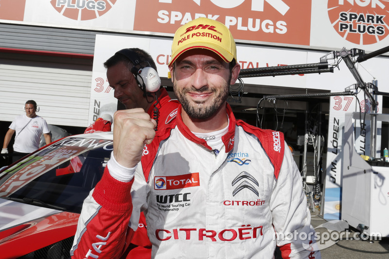 Polesitter José María López, Citroën World Touring Car Team, Citroën C-Elysée WTCC