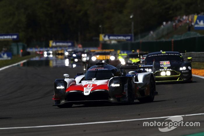 #8 Toyota Gazoo Racing Toyota TS050: Sébastien Buemi, Kazuki Nakajima, Fernando Alonso