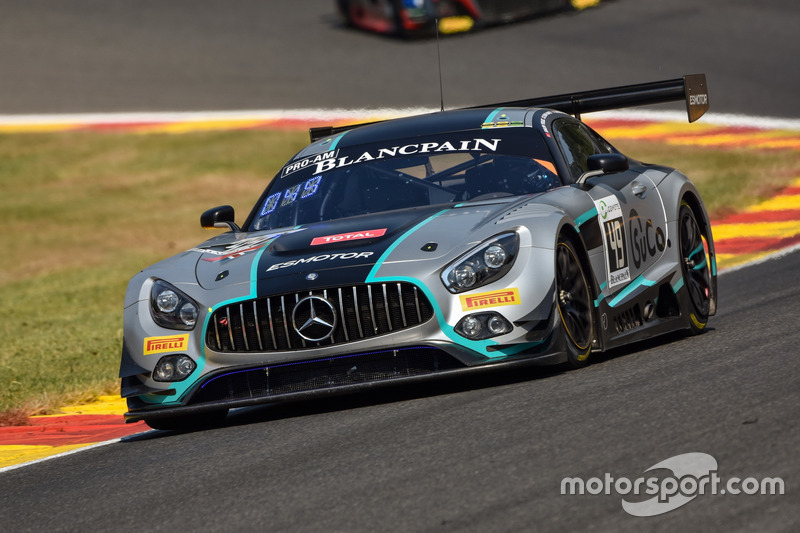 #49 Ram Racing  Mercedes-AMG GT3: Salih Yoluc, Euan Hankey, Darren Burke, Felix Rosenqvist