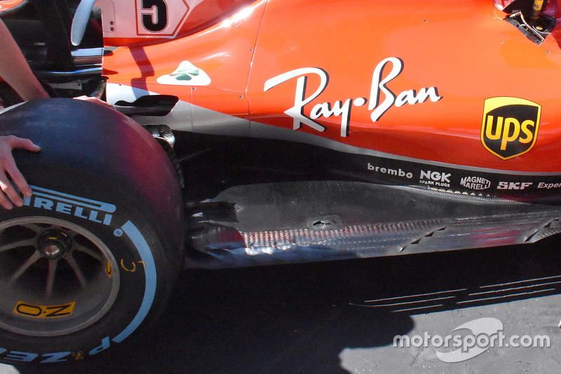 Ferrari SF71H tabanı