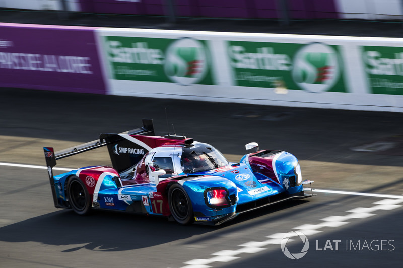 4: #17 SMP Racing BR Engineering BR1: Stéphane Sarrazin, Egor Orudzhev, Matevos Isaakyan, 3'19.483