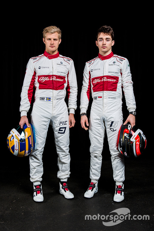 Marcus Ericsson, Charles Leclerc, Sauber