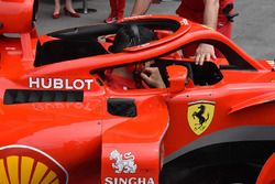 Ferrari SF71H halo detail