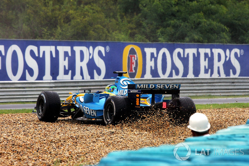 Giancarlo Fisichella, Renault R26 se trompea