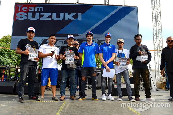 Alex Rins, Team Suzuki MotoGP, Andrea Iannone, Team Suzuki MotoGP