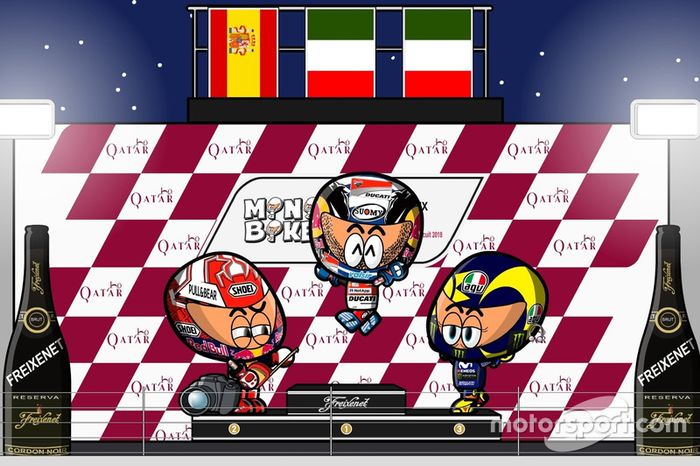 El GP de Qatar de MotoGP 2018, por MiniBikers