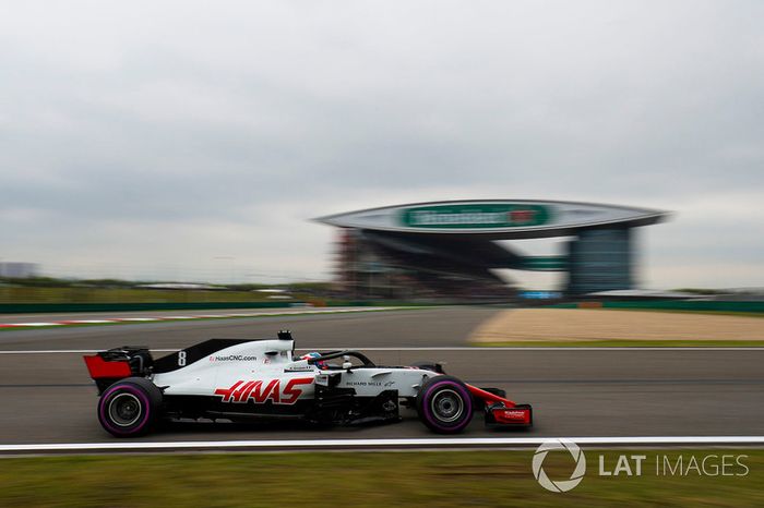 Romain Grosjean, Haas F1 Team VF-18 Ferrari