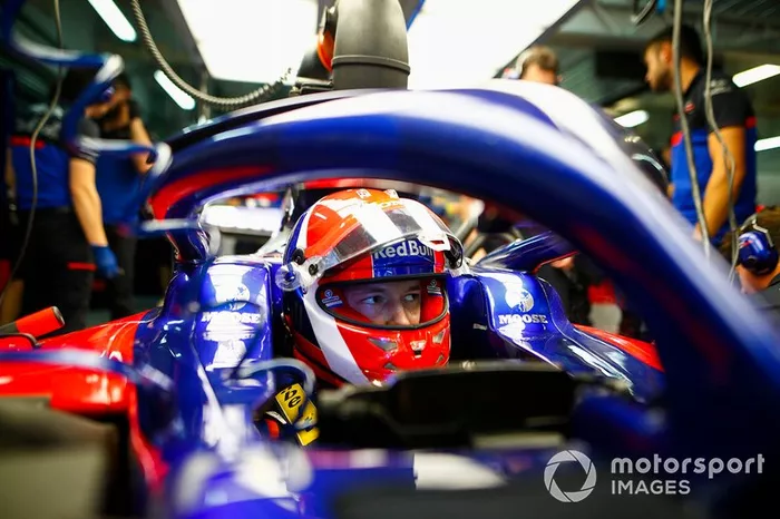 Schuberth's F1 customers: Daniil Kvyat, Toro Rosso