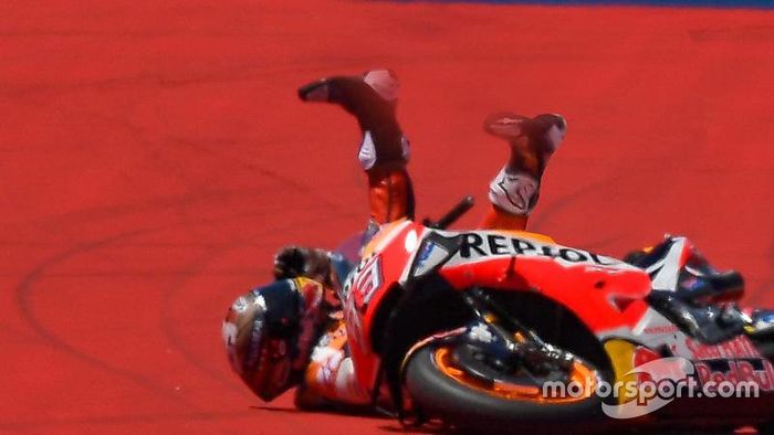 Marc Márquez caída Austin