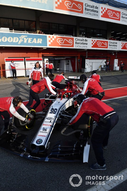 Antonio Giovinazzi, Alfa Romeo Racing C38