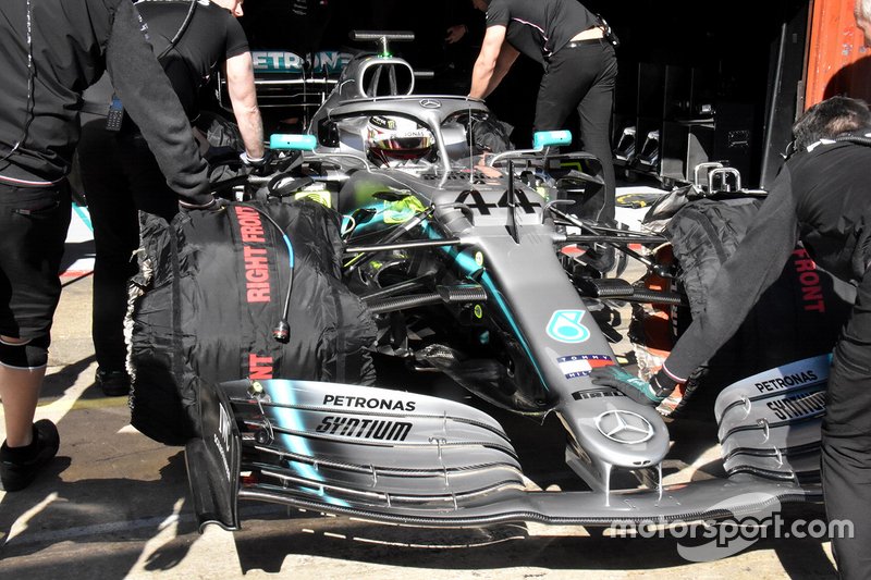 Der modifizierte Mercedes W10