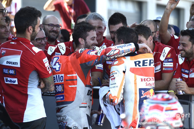 Andrea Dovizioso, Ducati Team, Marc Márquez, Repsol Honda Team