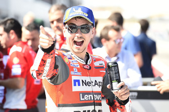 Pole position pour Jorge Lorenzo, Ducati Team