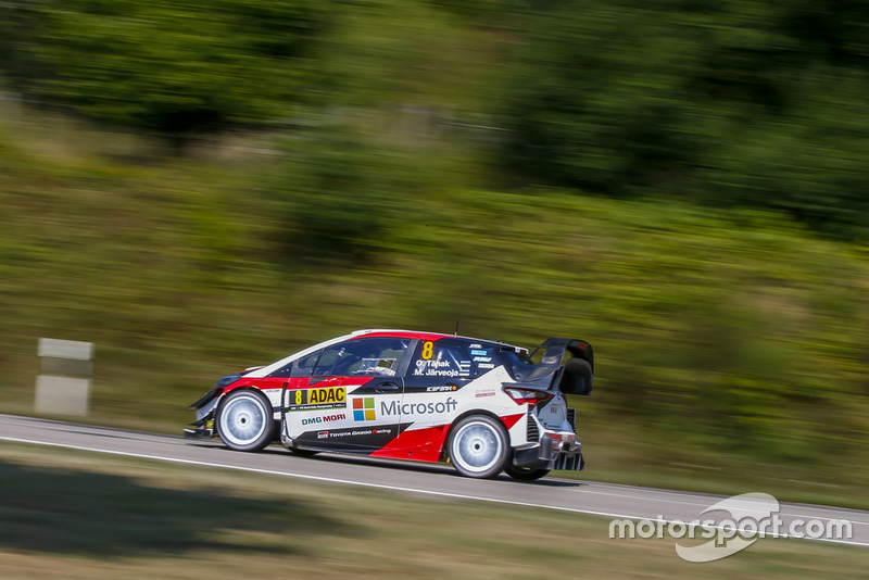 Отт Тянак и Мартин Ярвеоя, Toyota Yaris WRC