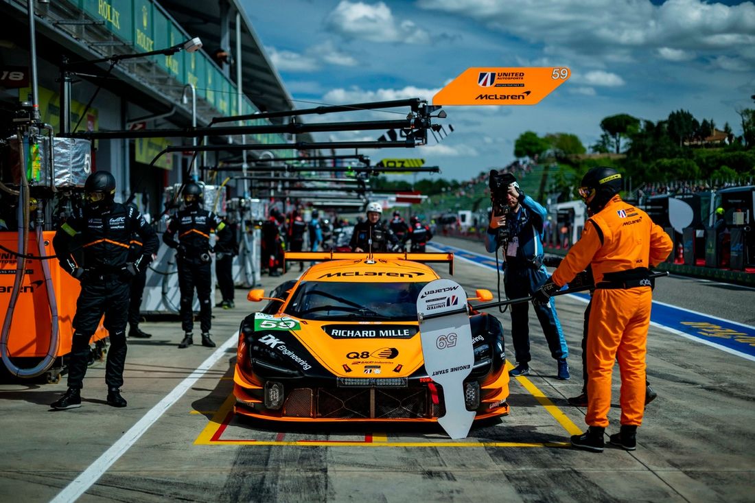 #59 United Autosports Mclaren 720S LMGT3 Evo: James Cottingham, Sebastien Baud, Gregoire Saucy