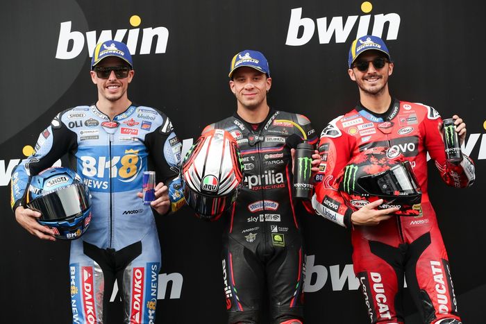 Франческо Багдая, команда Ducati, Марко Бецццокки, Aprilia Racing, Алекс Маркес, Gresini Racing