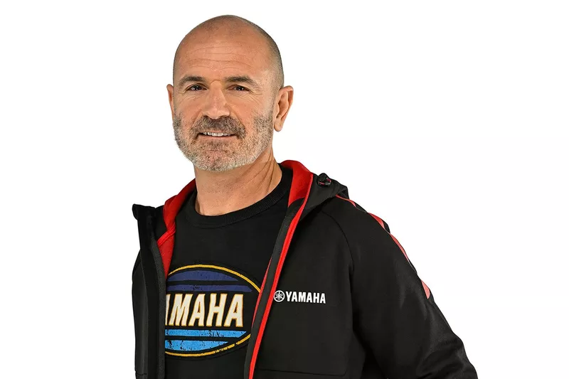 Massimo Meregalli, team manager de l'équipe Yamaha Factory Racing