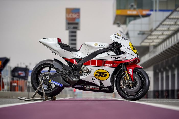 Yamaha YZR-M1, livrea speciale del 60esimo anniversario