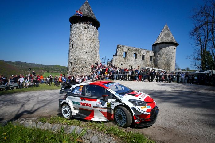 Elfyn Evans, Scott Martin, Toyota Gazoo Racing WRT Toyota Yaris WRC
