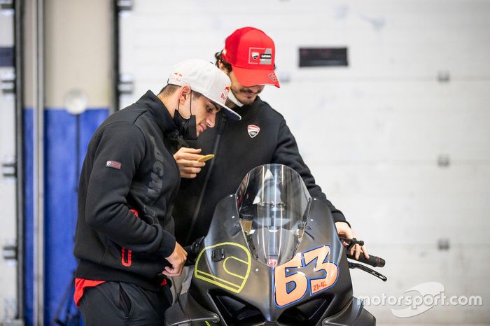 Jorge Martin, Pramac Racing, Francesco Bagnaia, Ducati Team
